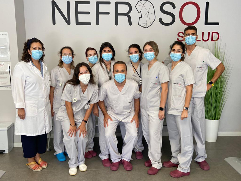 El 100% de los profesionales de Enfermería en Nefrosol Salud cuentan con un contrato indefinido